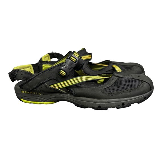Merrell Cambrian Emme Sport Hiking Sandals size 9 Women Closed Toe Black - Picture 1 of 9